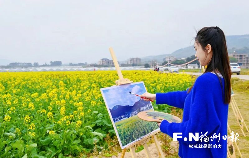 閩侯鴻尾村掘“金”賞花經濟