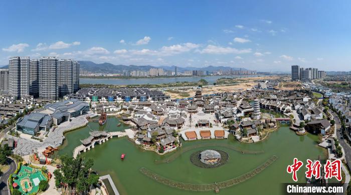 閩越水鎮再現福州百年水鄉風貌