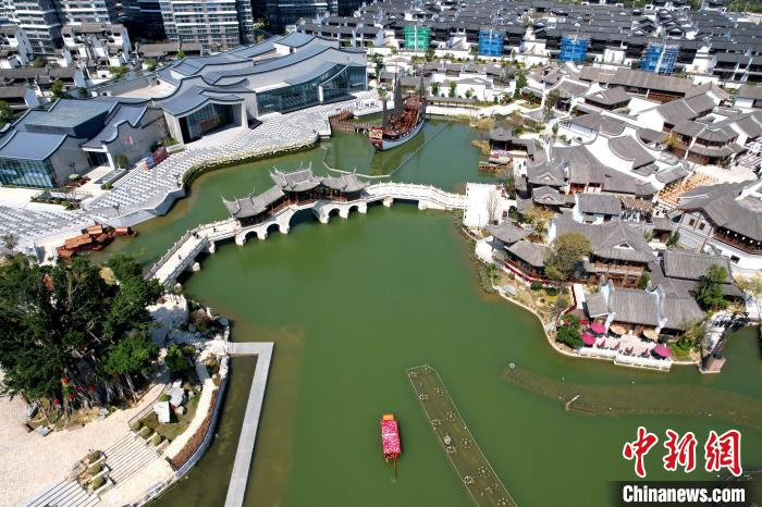 閩越水鎮再現福州百年水鄉風貌