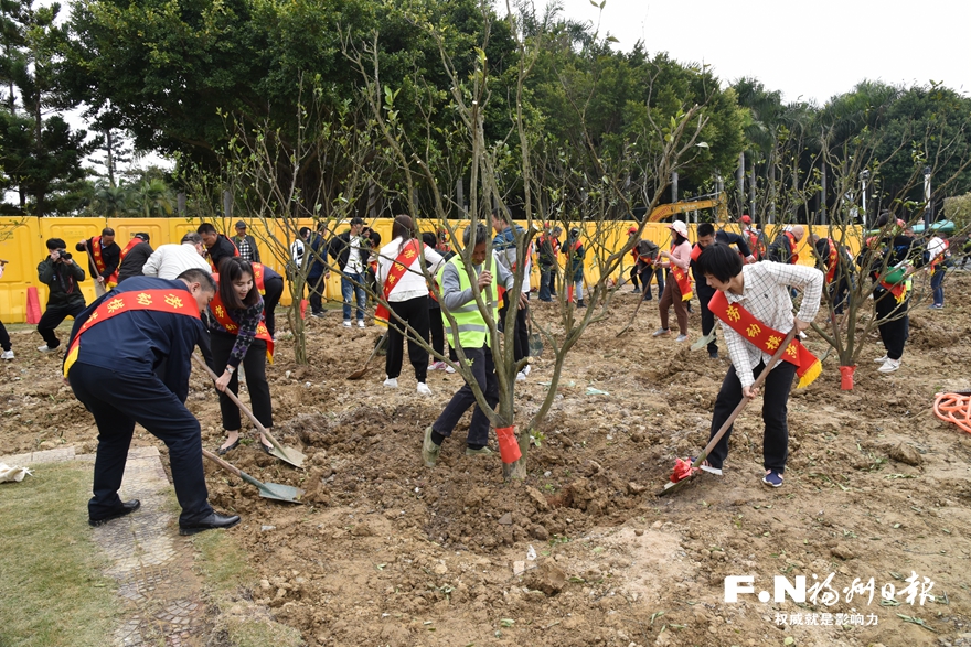 福州市各級(jí)各部門(mén)開(kāi)展植樹(shù)造林活動(dòng)