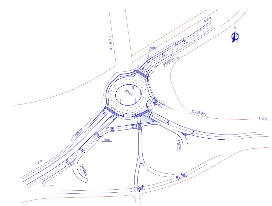 三縣洲大橋下環島節點改造工程預計下月完工